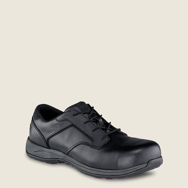 Mens Red Wing Comfortpro - Soft Toe - Oxford Black - QOF340658